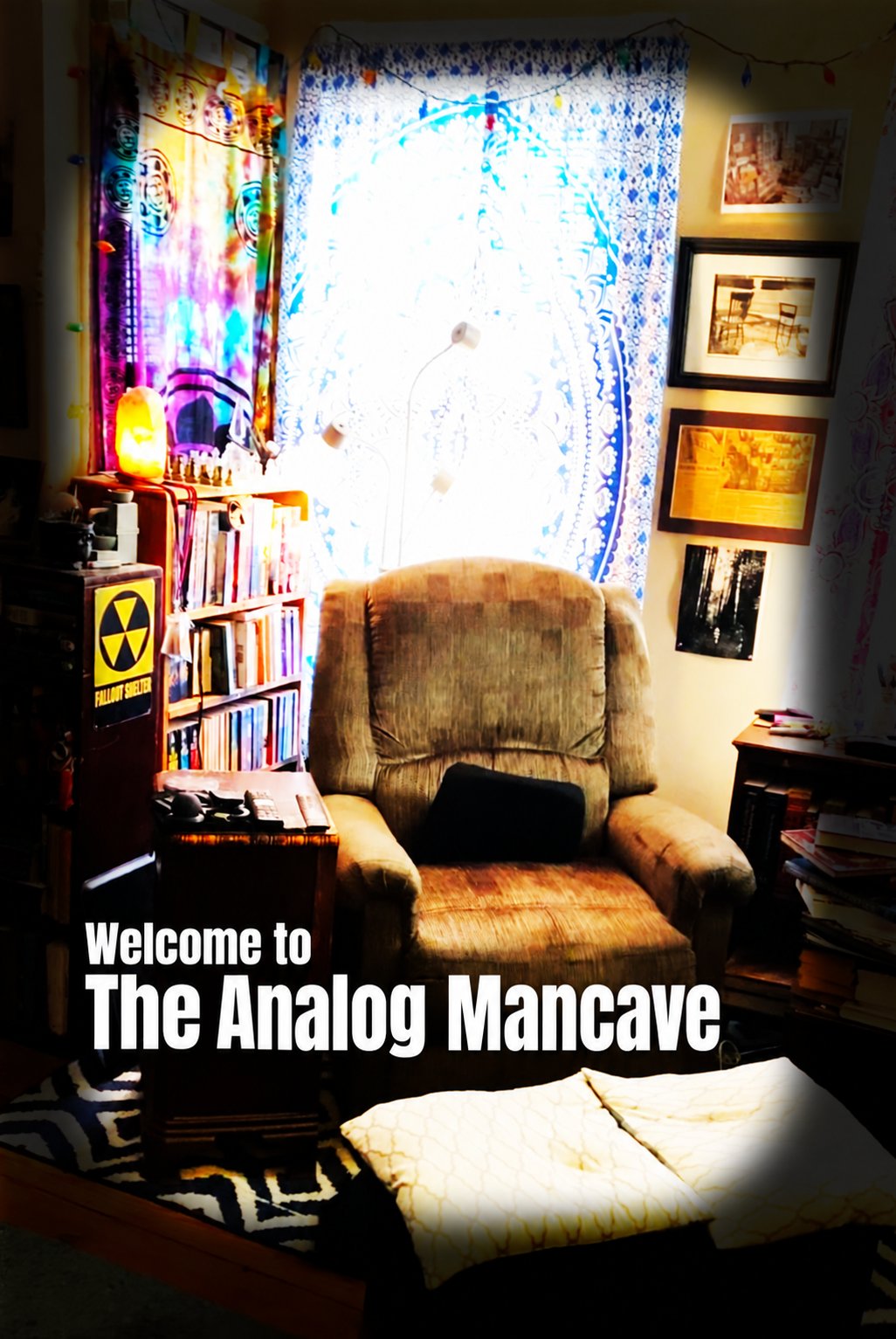 Welcome to The Analog Mancave: the recliner by the window